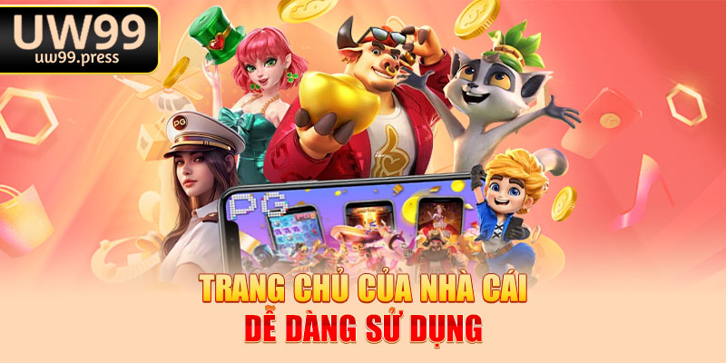 Trang chủ của nhà cái dễ dàng sử dụng